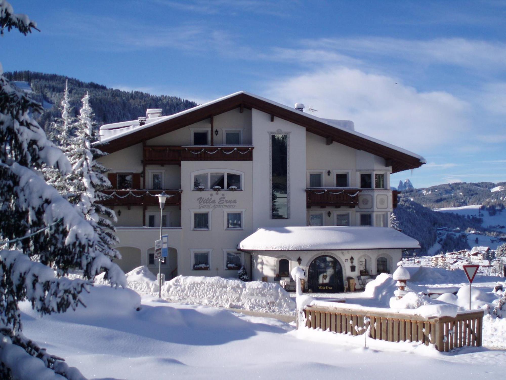 Garni Villa Erna Selva di Val Gardena Extérieur photo